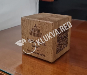 Кубик с QR кодом