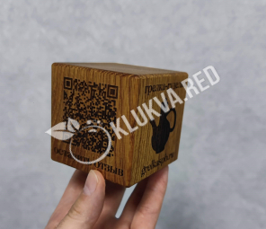 Кубик с QR кодом
