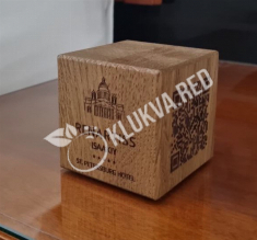 Кубик с QR кодом